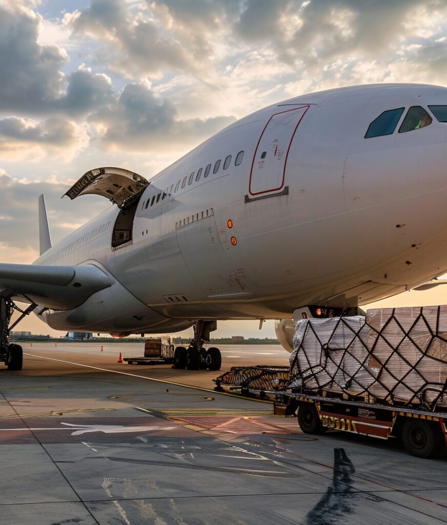 cargo-plane-loading-runway-with-packages